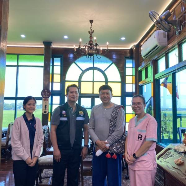 ผอ.สินชัย วิโรจน์วุฒิกุล เข้าเยี่ยมและตรวจติดตามต่ออายุศูนย์ผลิตน้ำเชื้อพ่อพันธุ์กระบือมาตรฐาน