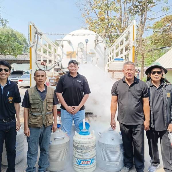 กิจกรรมขยายสัตว์พันธุ์ดีด้วยเทคโนโลยีชีวภาพ